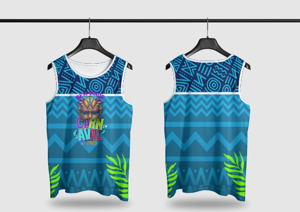 Template Camisa Abadá - Carnavalesco - Ref 2574 - ARTE VETOR