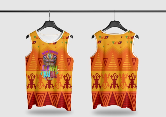 Template Camisa Abadá - Carnavalesco - Ref 2582 - ARTE VETOR