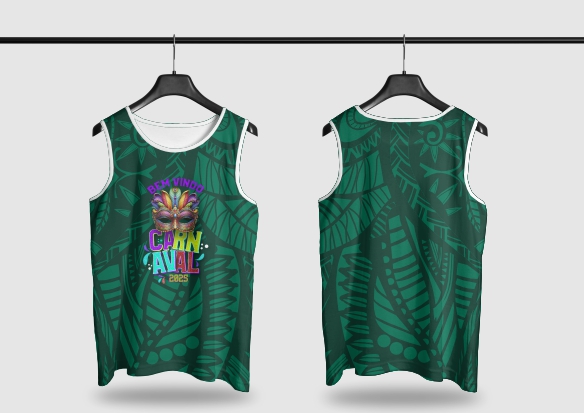 Template Camisa Abadá - Carnavalesco - Ref 2586 - ARTE VETOR