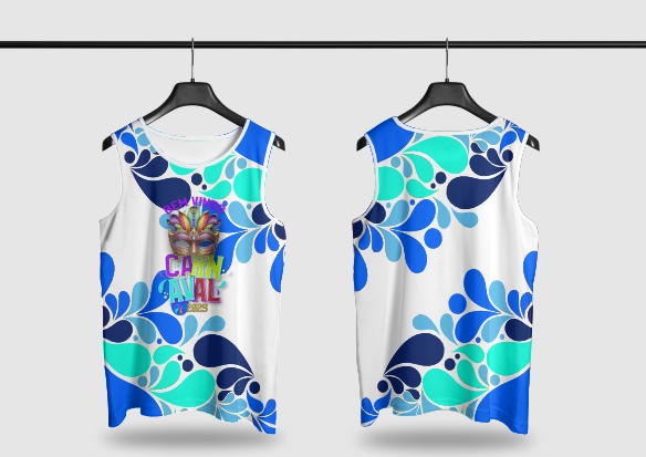 Template Camisa Abadá - Carnavalesco - Ref 2588 - ARTE VETOR
