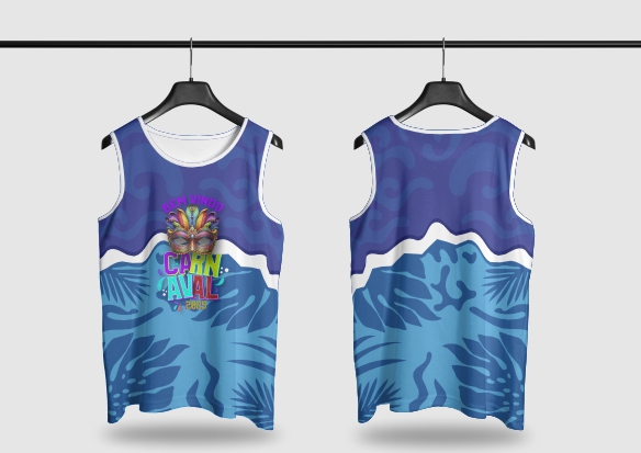 Template Camisa Abadá - Carnavalesco - Ref 2589 - ARTE VETOR