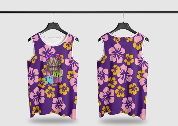 Template Camisa Abadá - Carnavalesco - Ref 2597 - ARTE VETOR