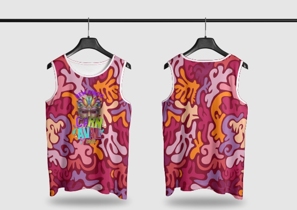 Template Camisa Abadá - Carnavalesco - Ref 25100 - ARTE VETOR