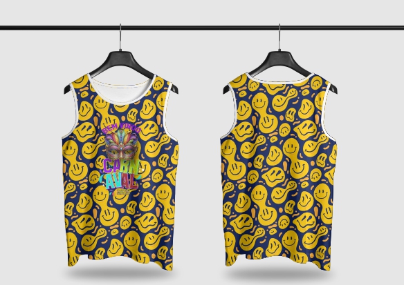 Template Camisa Abadá - Carnavalesco - Ref 25104 - ARTE VETOR