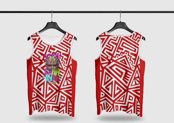 Template Camisa Abadá - Carnavalesco - Ref 25117 - ARTE VETOR