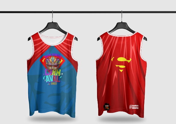 Template Camisa Abadá - Carnavalesco - Ref 25127 - ARTE VETOR