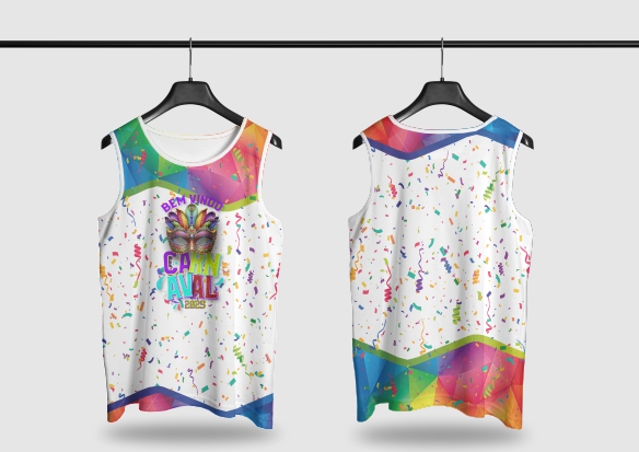 Template Camisa Abadá - Carnavalesco - Ref 25131 - ARTE VETOR