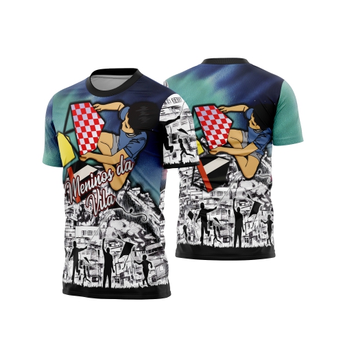 Template Camisa Pipa - Papagaio - Cdr Vetor - Ref 01