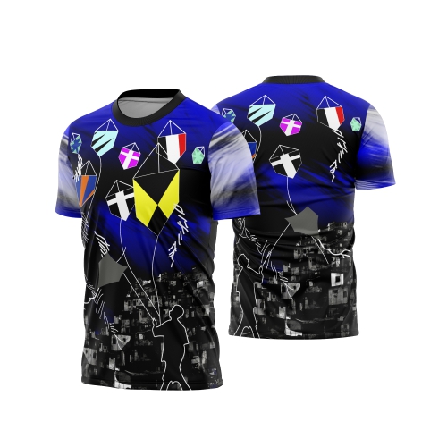 Template Camisa Pipa - Papagaio - Cdr Vetor - Ref 03