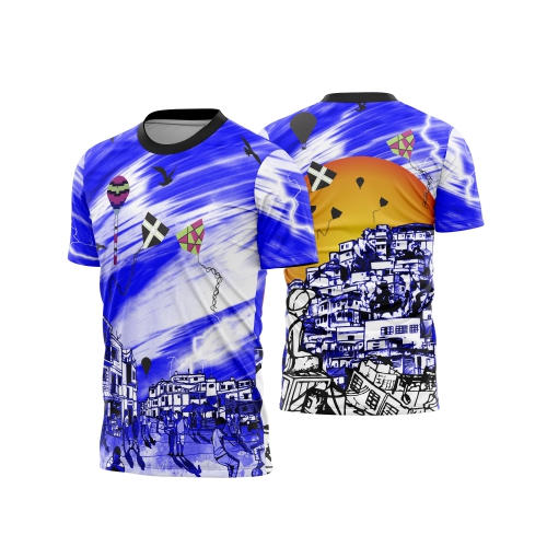 Template Camisa Pipa - Papagaio - Cdr Vetor - Ref 10