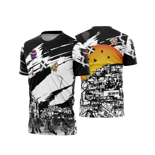 Template Camisa Pipa - Papagaio - Cdr Vetor - Ref 11