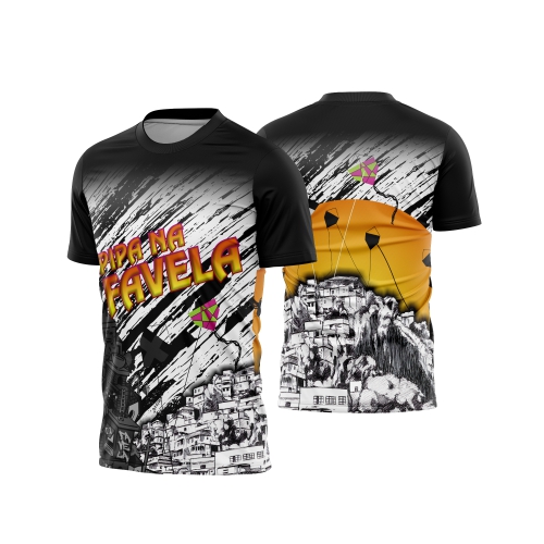 Template Camisa Pipa - Papagaio - Cdr Vetor - Ref 13