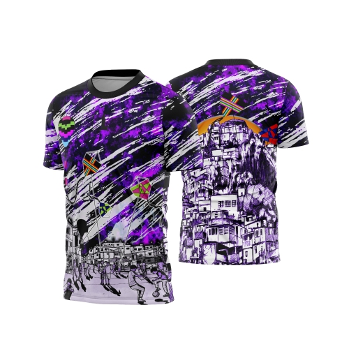 Template Camisa Pipa - Papagaio - Cdr Vetor - Ref 14