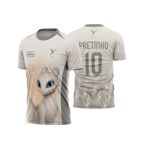 Template Interclasses - Camisa - banguela branca fire 26 - ARTE VETOR