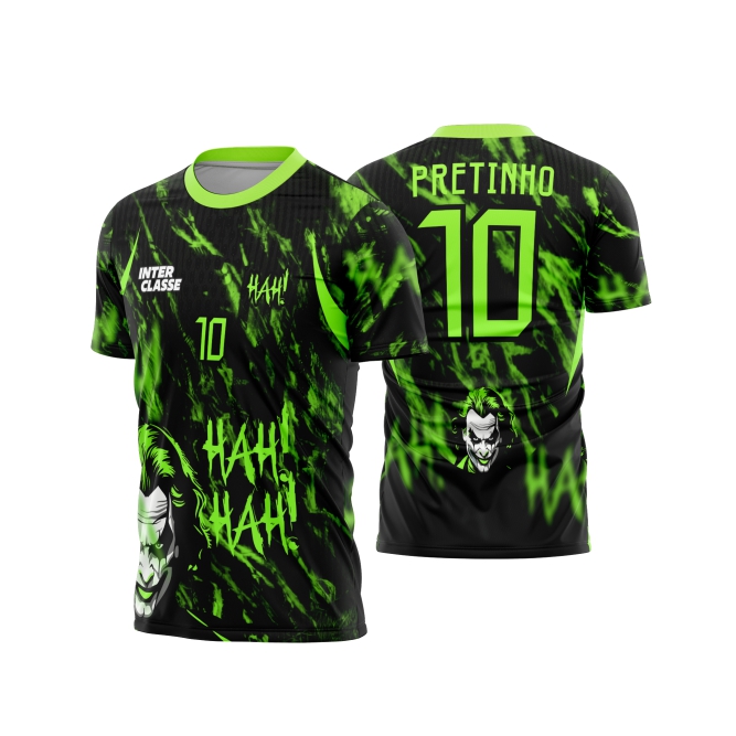 Template Interclasses - Camisa - Coringa verde haha 26 - ARTE VETOR