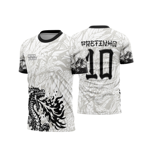 Template Interclasses - Camisa - Dragão Woman 26 - ARTE VETOR