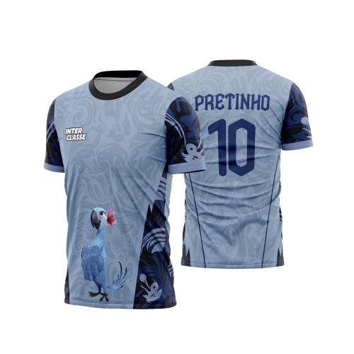 Template Interclasses - Camisa - Rio - Jade Floral 2026 - ARTE VETOR