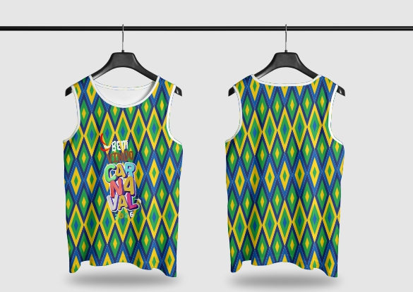 Template Camisa Abadá - Carnavalesco - Ref 2617 - ARTE VETOR