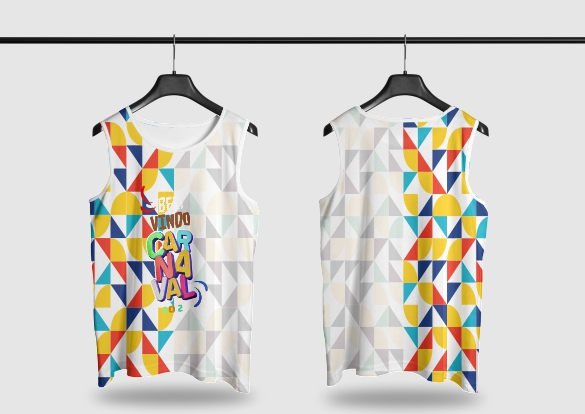 Template Camisa Abadá - Carnavalesco - Ref 2621 - ARTE VETOR