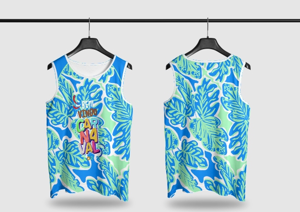 Template Camisa Abadá - Carnavalesco - Ref 2626 - ARTE VETOR