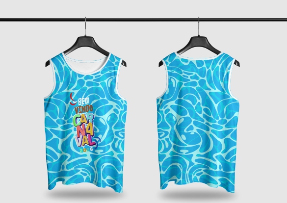 Template Camisa Abadá - Carnavalesco - Ref 2641 - ARTE VETOR