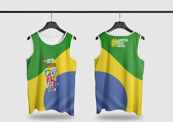 Template Camisa Abadá - Carnavalesco - Ref 2659 - ARTE VETOR