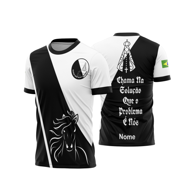 Template Camisa - Cavalgada - Cavalo REF 06 - ARTE VETOR CDR