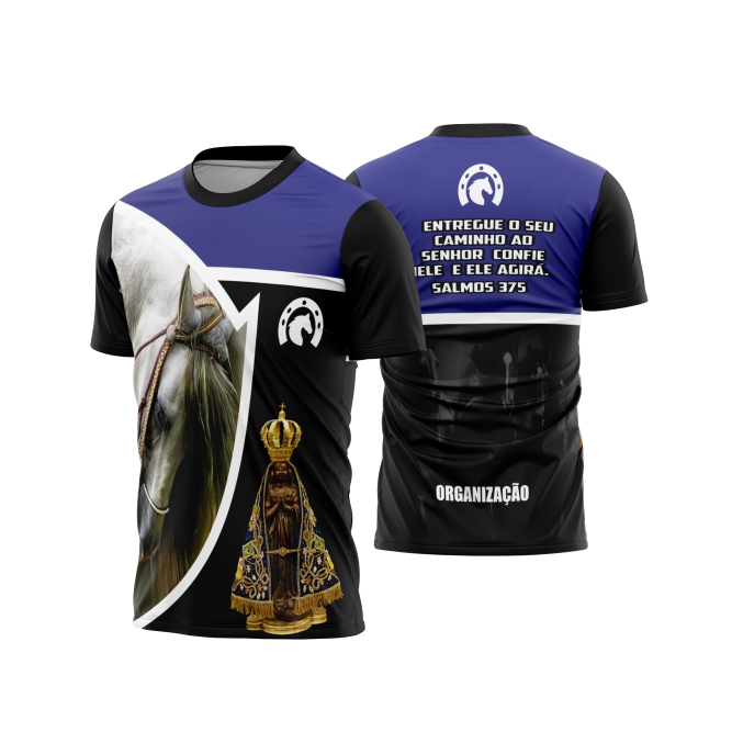 Template Camisa - Cavalgada - Cavalo REF 17 - ARTE VETOR CDR