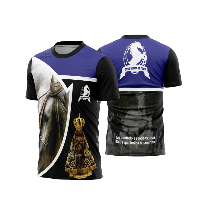 Template Camisa - Cavalgada - Cavalo REF 18 - ARTE VETOR CDR