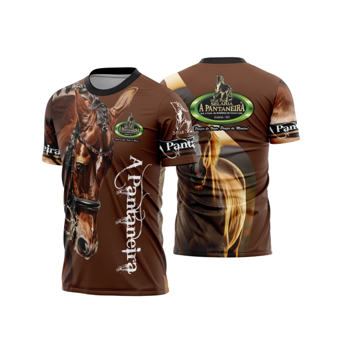 Template Camisa - Cavalgada - Cavalo REF 47 - ARTE VETOR CDR