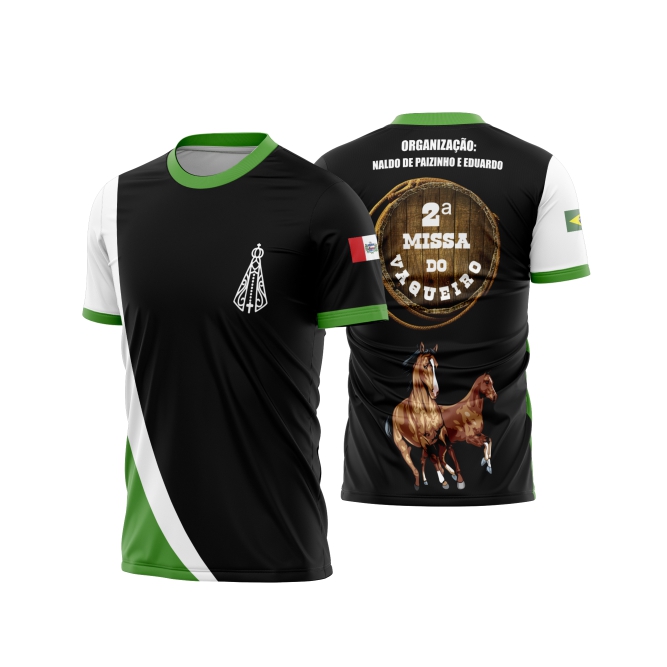 Template Camisa - Cavalgada - Cavalo REF 50 - ARTE VETOR CDR